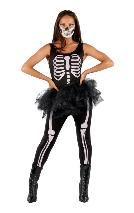 Womens Skeleton Jumpsuit