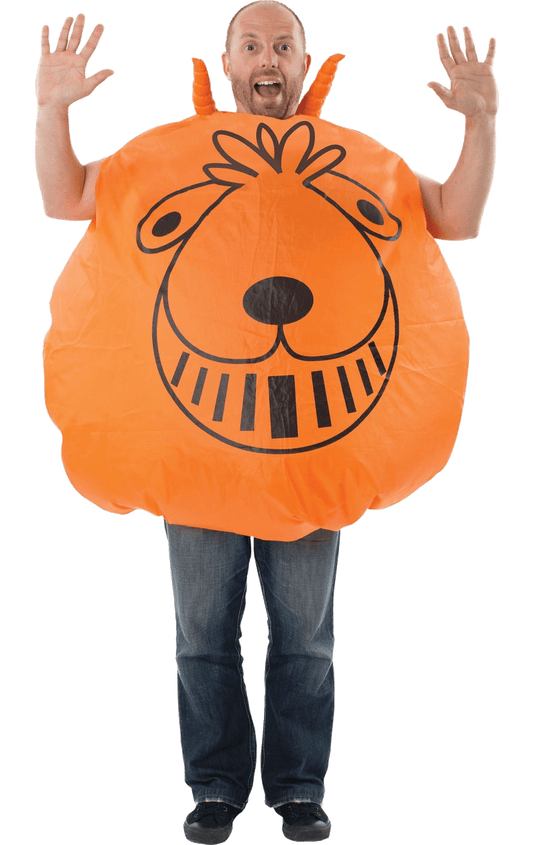 Costume de ballon sauteur gonflable pour adulte