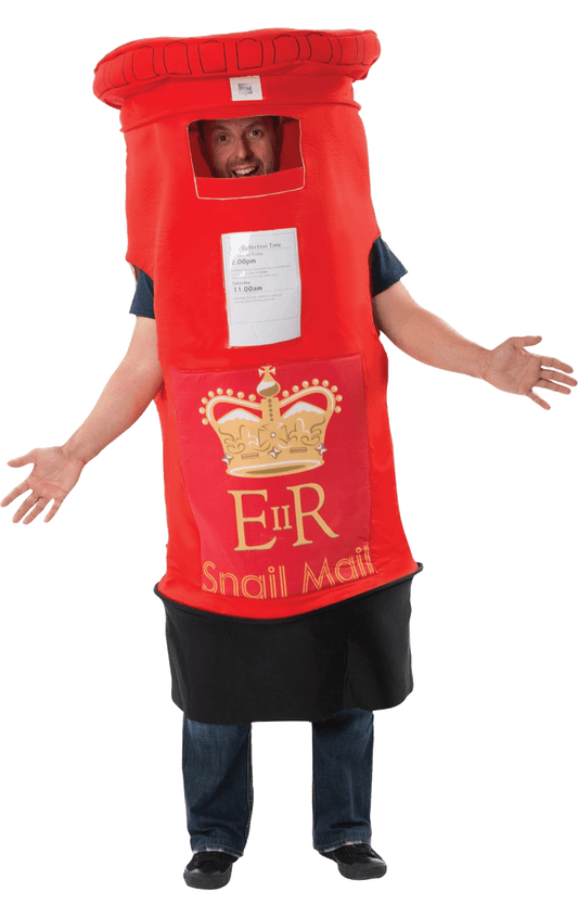 Adult Novelty Post Box Costume