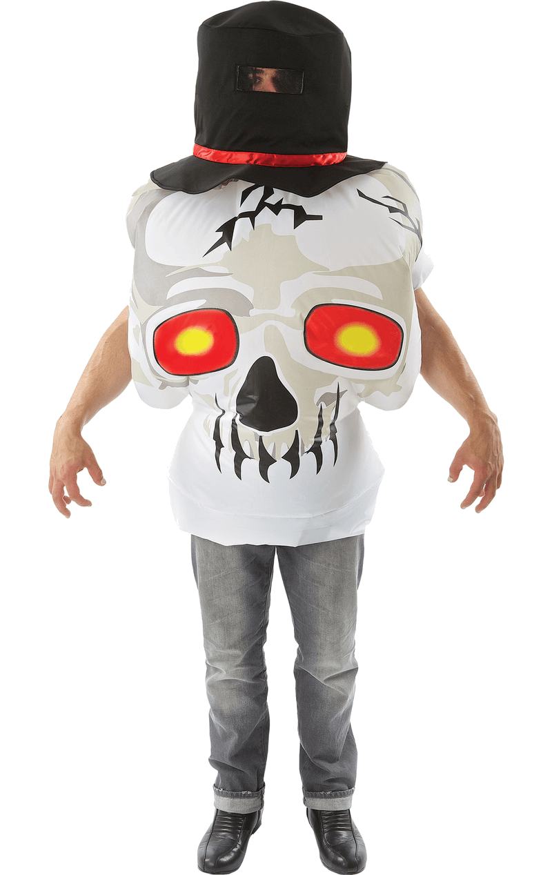 Inflatable Skull Halloween Costume