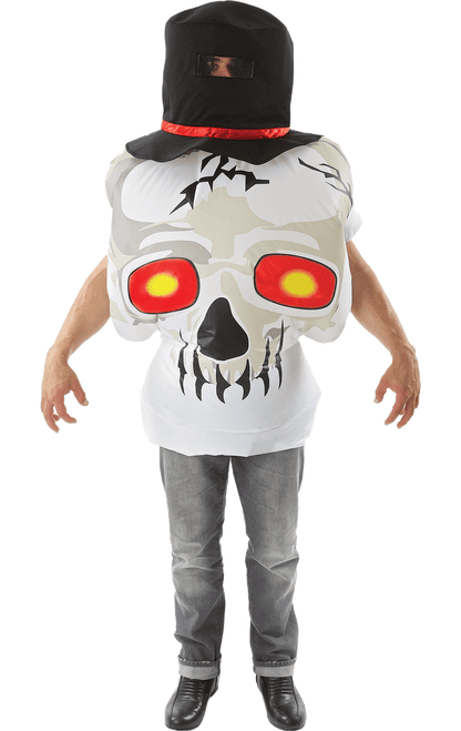 Inflatable Skull Halloween Costume