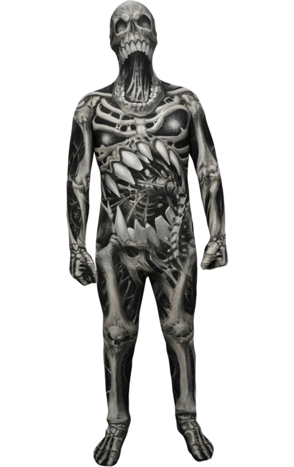 Kids Skull and Bones Morphsuit