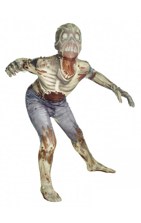 Déguisement Morphsuit Zombie pour enfant