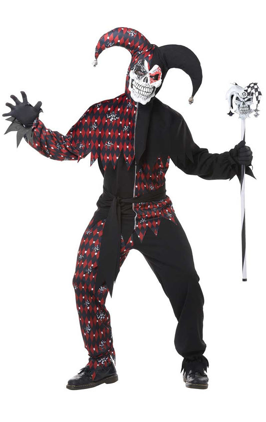 Adult Sinister Jester Costume