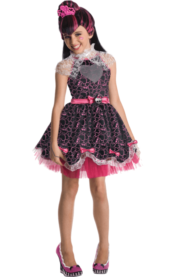 Child Monster High Draculaura Sweet 1600 Costume