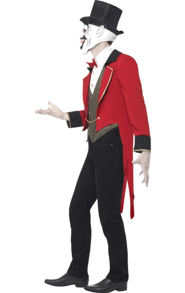 Mens Sinister Halloween Ringmaster Costume