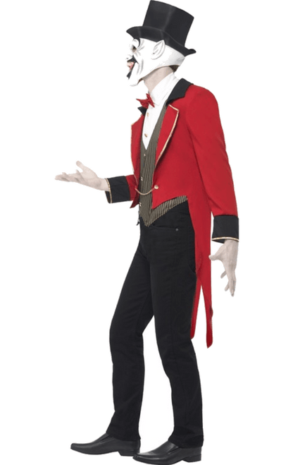 Mens Sinister Halloween Ringmaster Costume