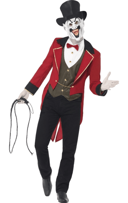 Mens Sinister Halloween Ringmaster Costume