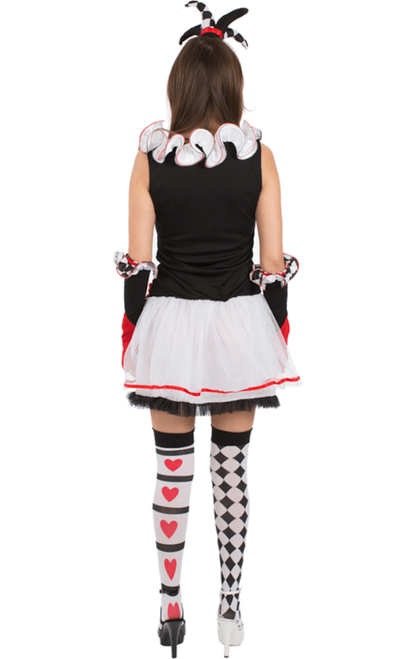 Ladies Harlequin Jester Costume