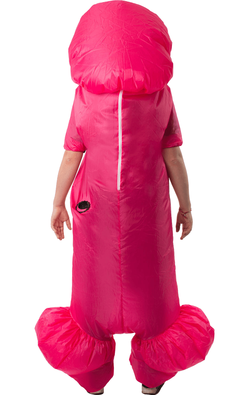 Adult Inflatable Pink Penis Costume