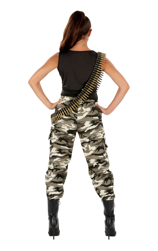 Adult Arctic Army Girl Costume - fancydress.com