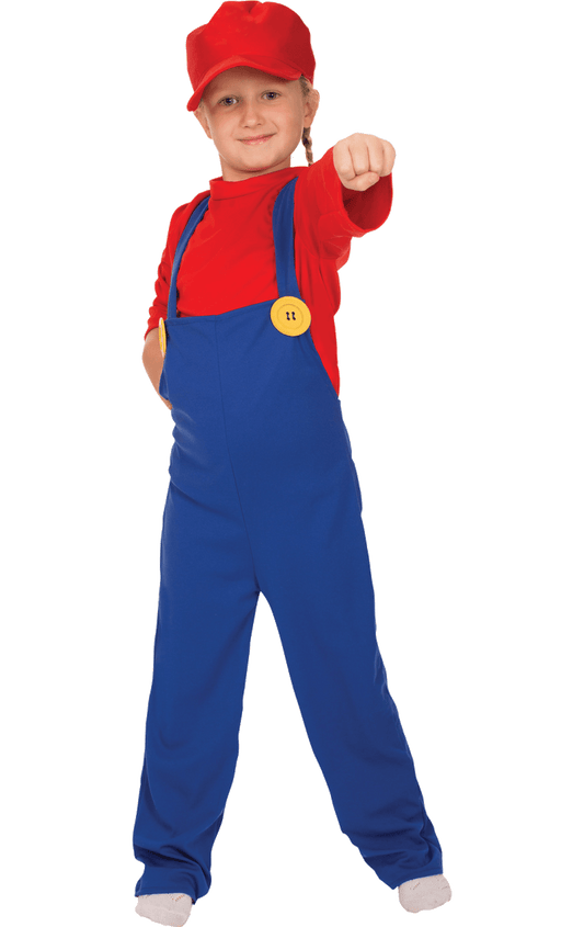 Kids Super Mario Costume