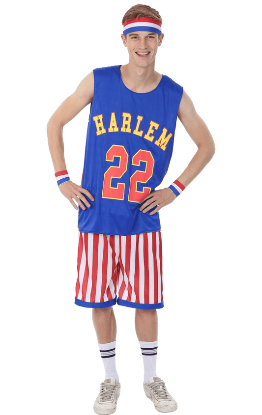 Mens USA Harlem Globetrotters Costume