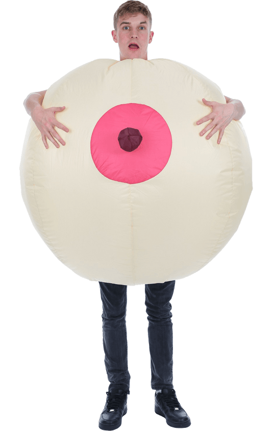 Adult Novelty Inflatable Boob Costume