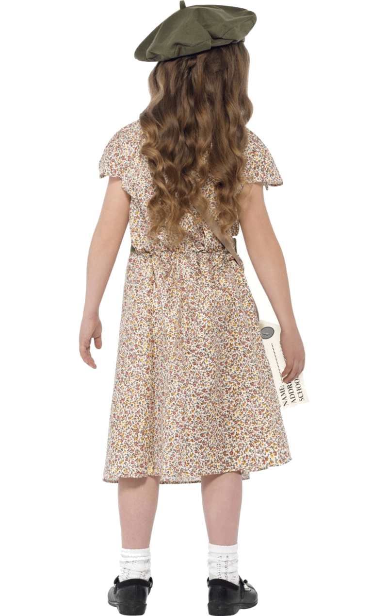 Kids War Evacuee Girl Costume