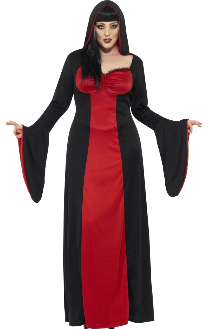 Womens Plus Size Dark Temptress Costume