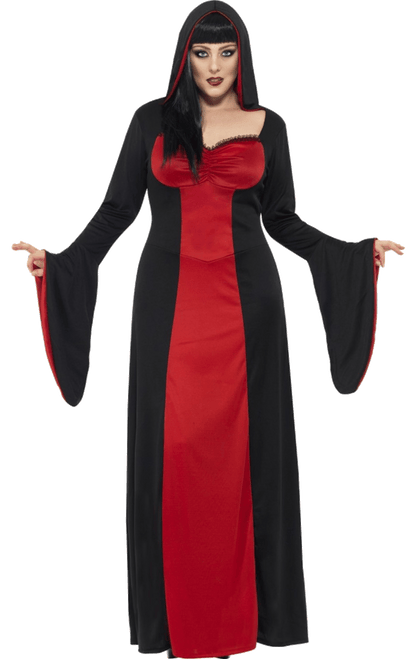 Womens Plus Size Dark Temptress Costume