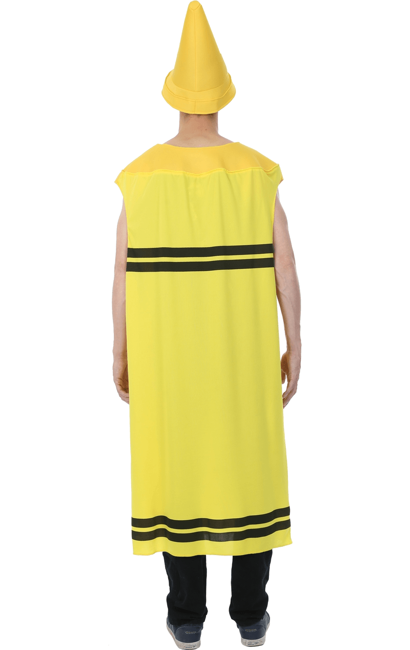 Adult Yellow Crayon Costume