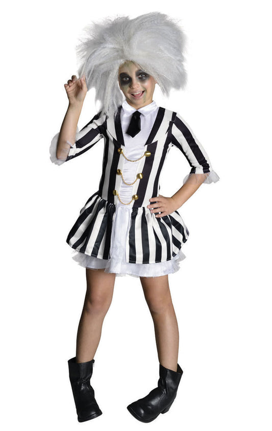 Kinder Beetlejuice Girl Kostüm