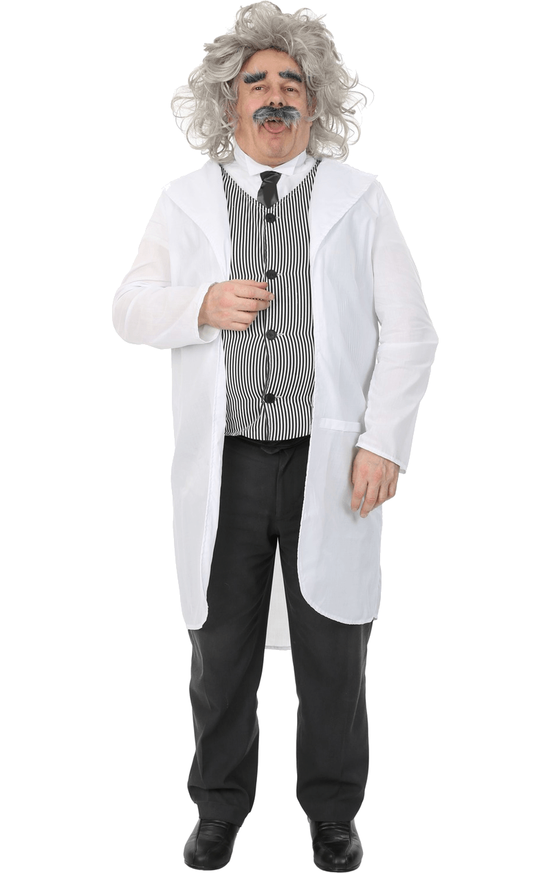 Mens Adult Albert Einstein Costume