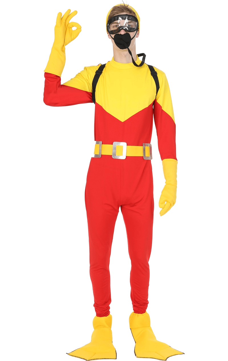 Adult Scuba Steve Film Costume