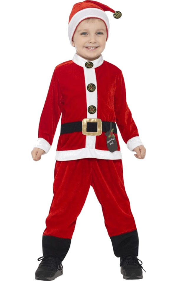 Kinder Santas Little Helper Kostüm