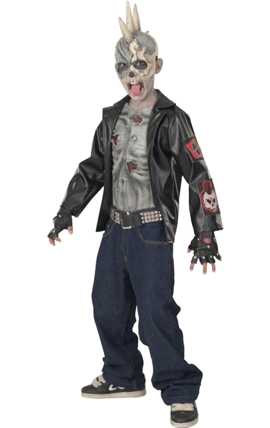 Kids Zombie Rocker Costume