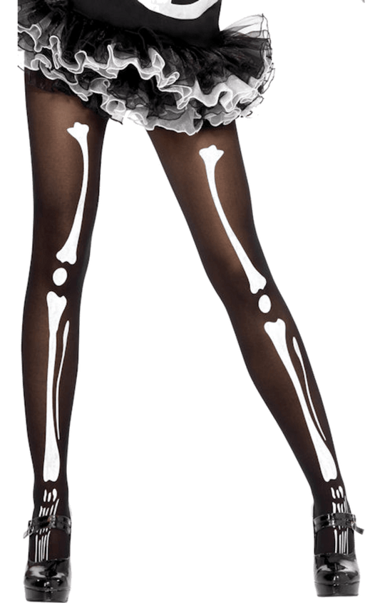 Collants Halloween Os Squelette