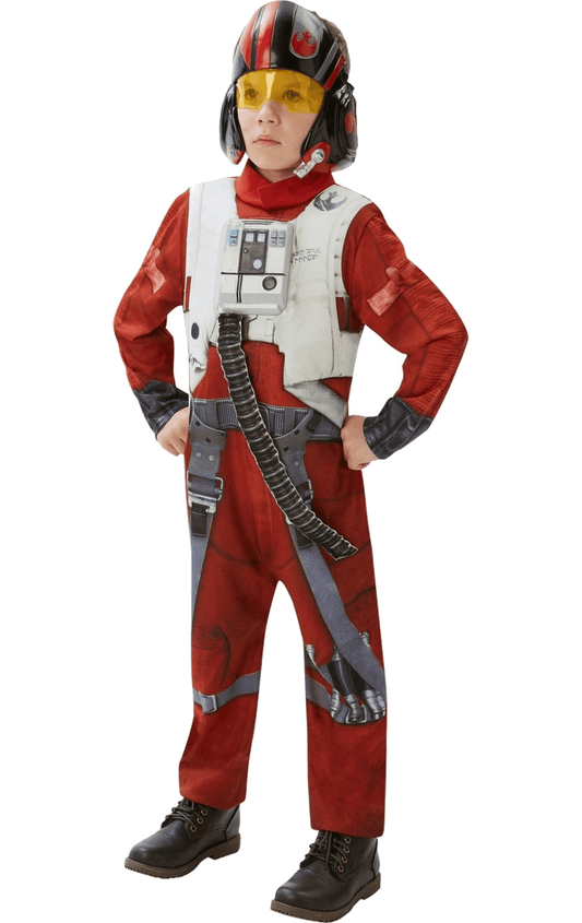 Kids Deluxe Star Wars X Wing Pilot Costume