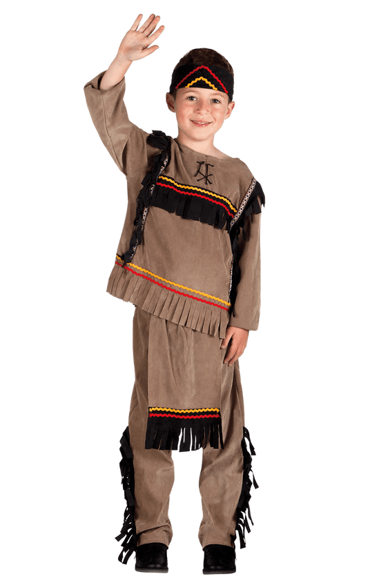 Kids Indian Big Bear Costume