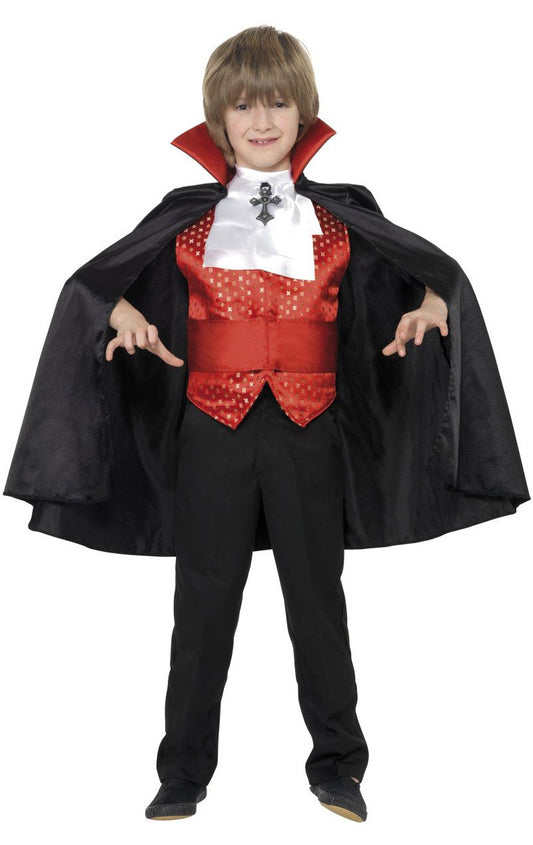 Kinder Red Dracula Kostüm