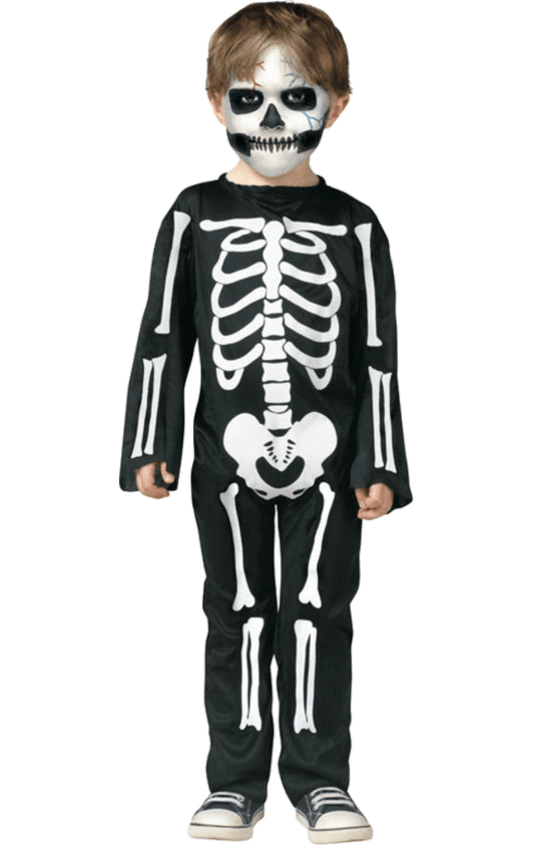 Kids Scary Skeleton Costume