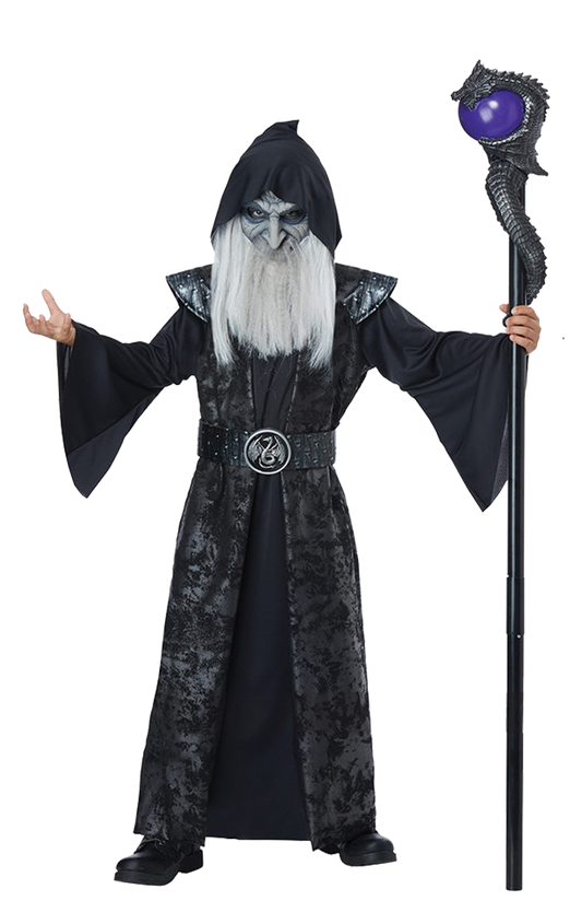 Kinder Dark Arts Wizard Kostüm