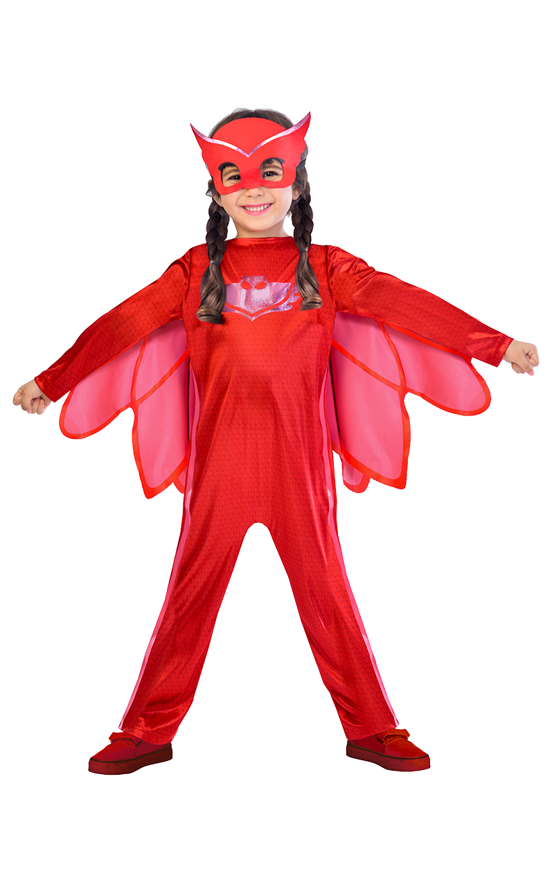 Enfants PJ Facepieces Owlette Costume