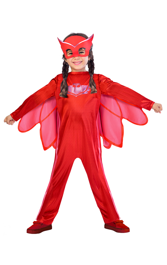 Enfants PJ Facepieces Owlette Costume