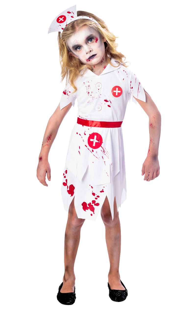 Kids Zombie Nurse Costume