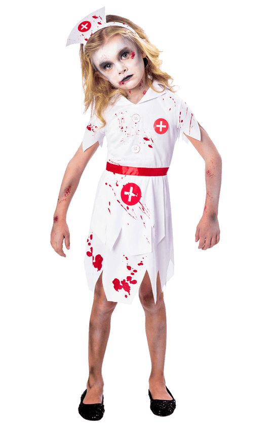 Kids Zombie Nurse Costume