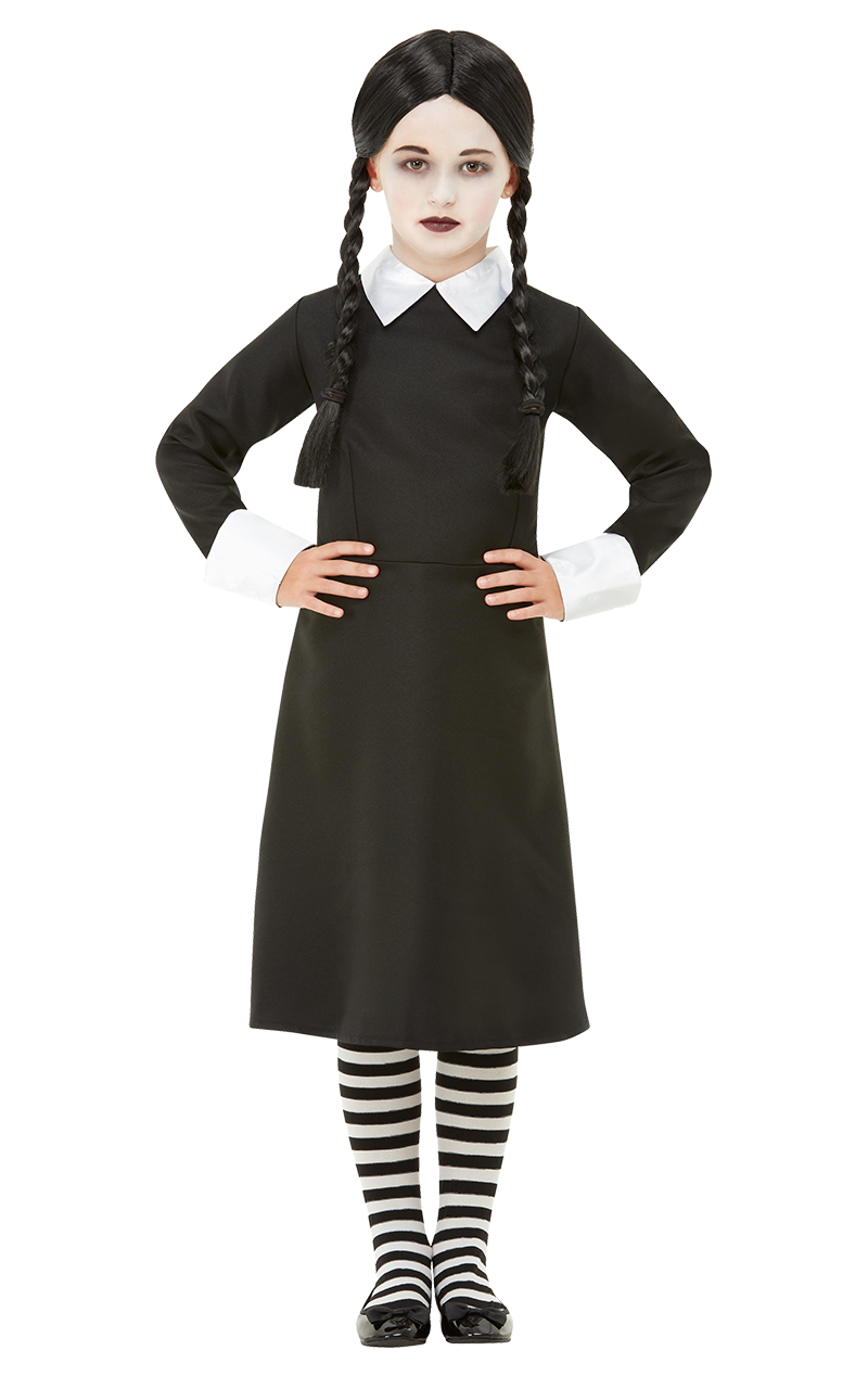 Kids Wednesday Addams Costume