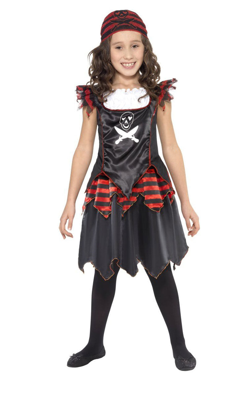 Kids Gothic Pirate Costume - fancydress.com