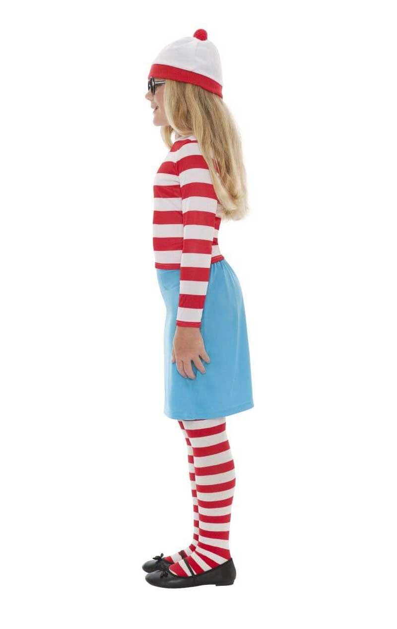 Kids Wheres Wally Wenda Costume