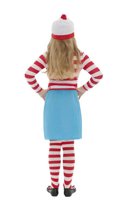 Kids Wheres Wally Wenda Costume