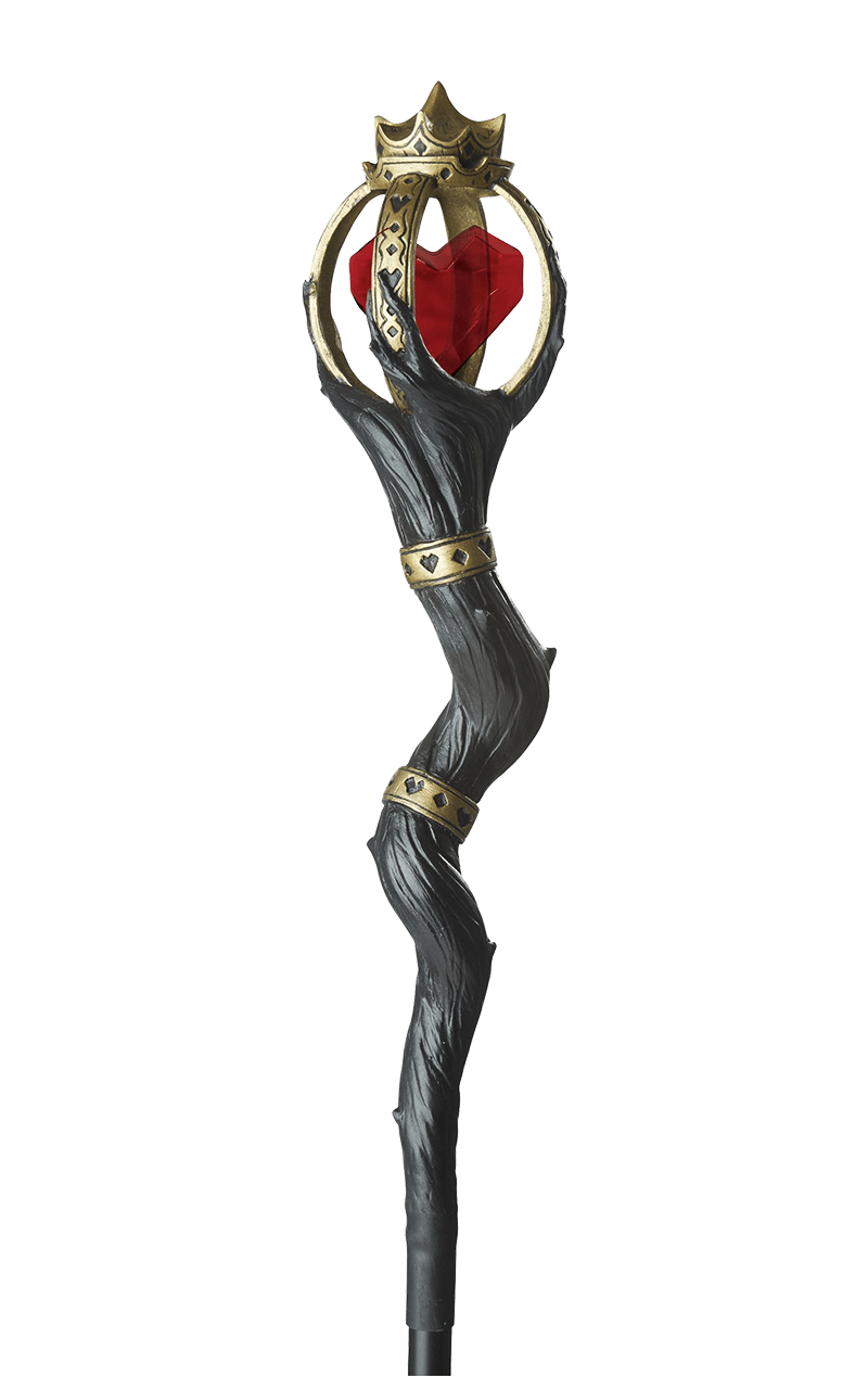 Queen of Hearts Staff