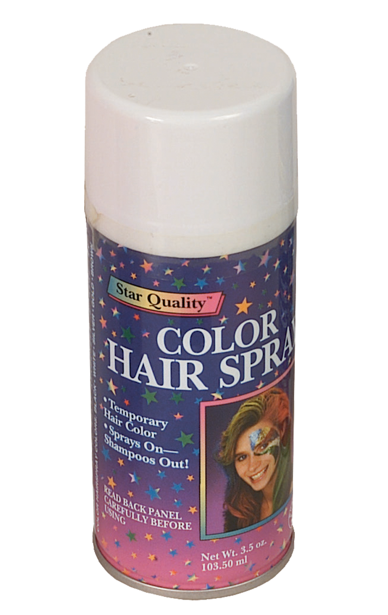 White Hairspray Accessory