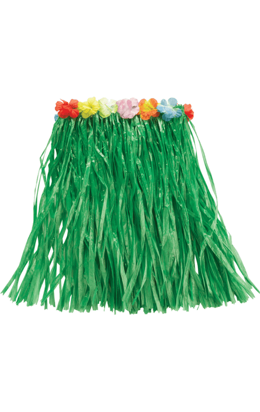 Hawaiian Grass Skirt Green Accessory