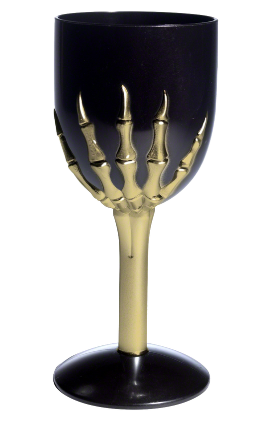 Black Gothic Wine Glass