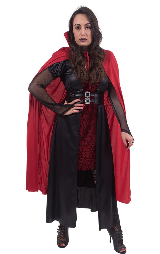 Cape de vampire rouge