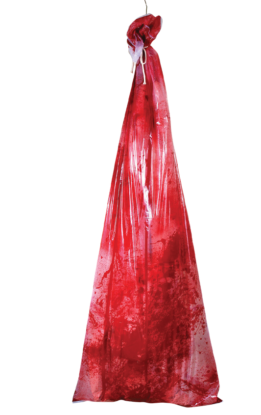 Bloody Body Bag Decoration