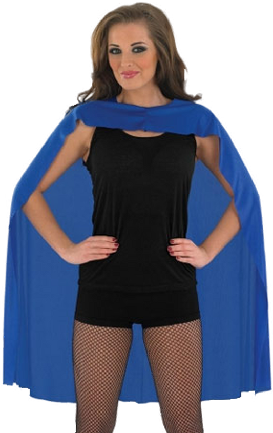 Classic Blue Superhero Cape