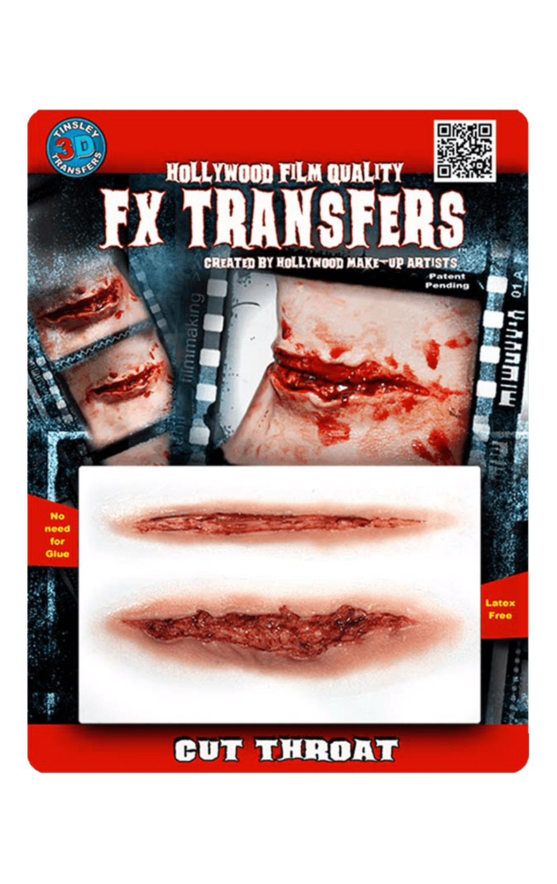 Hals 3D -FX -Transfers schneiden