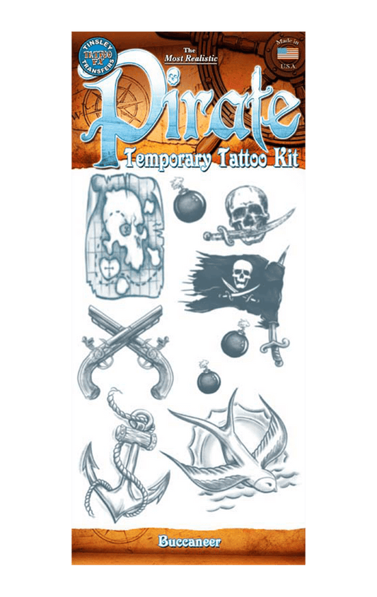 Accessoire de jeu de tatouage pirate